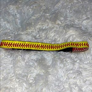 Softball Leather Headband